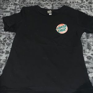black santa cruz shirt